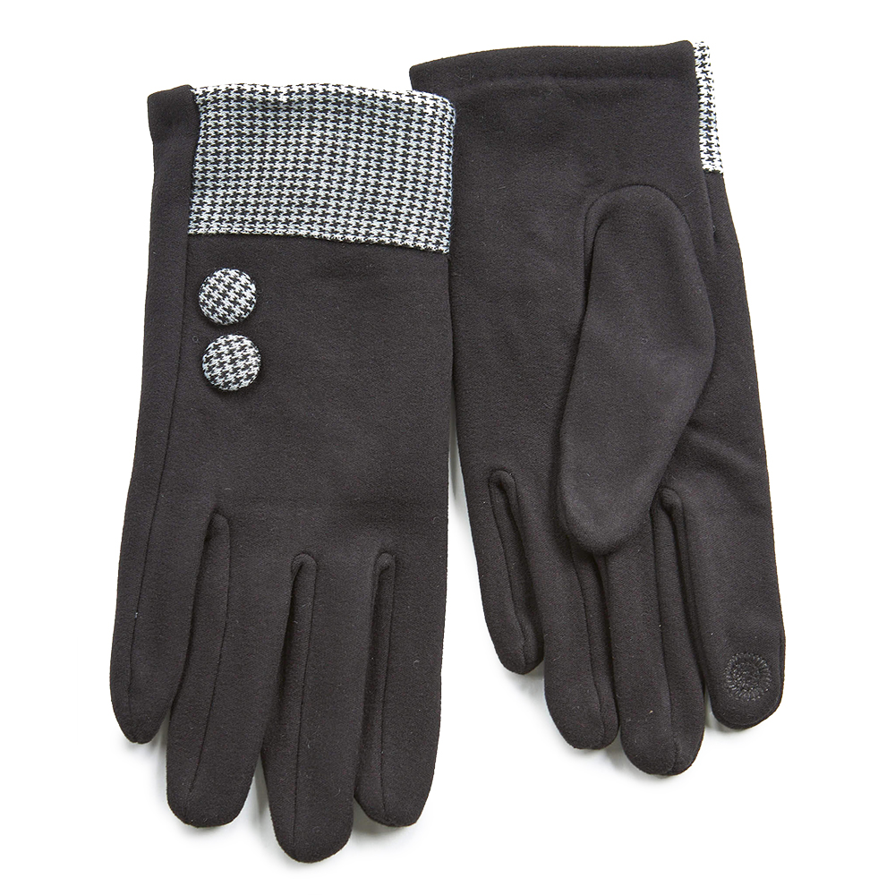 Verde Γυναικεία Γάντια one size 02-0709 ΜΑΥΡΟ