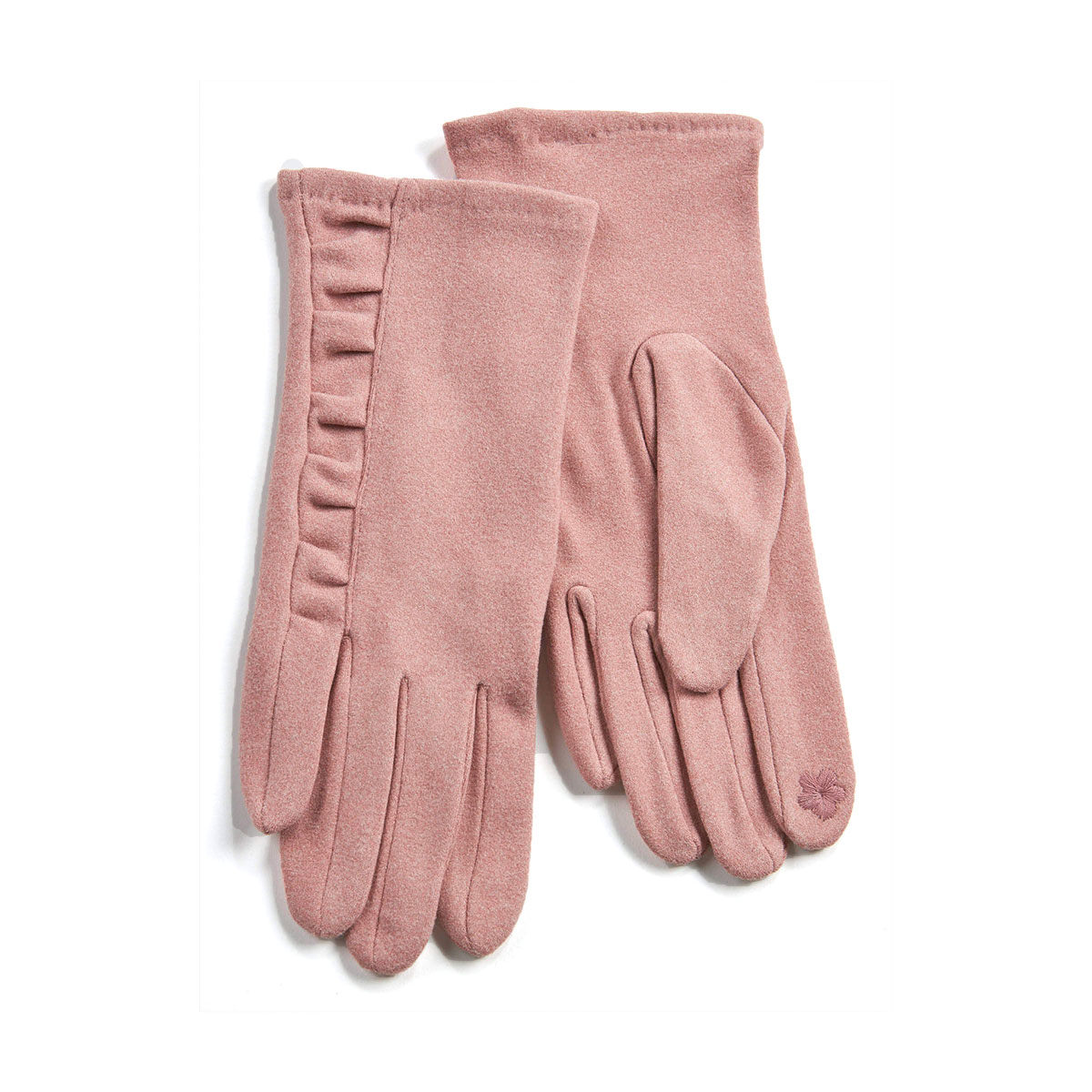 Verde Γυναικεία Γάντια one size 02-0710 ΡΟΖ