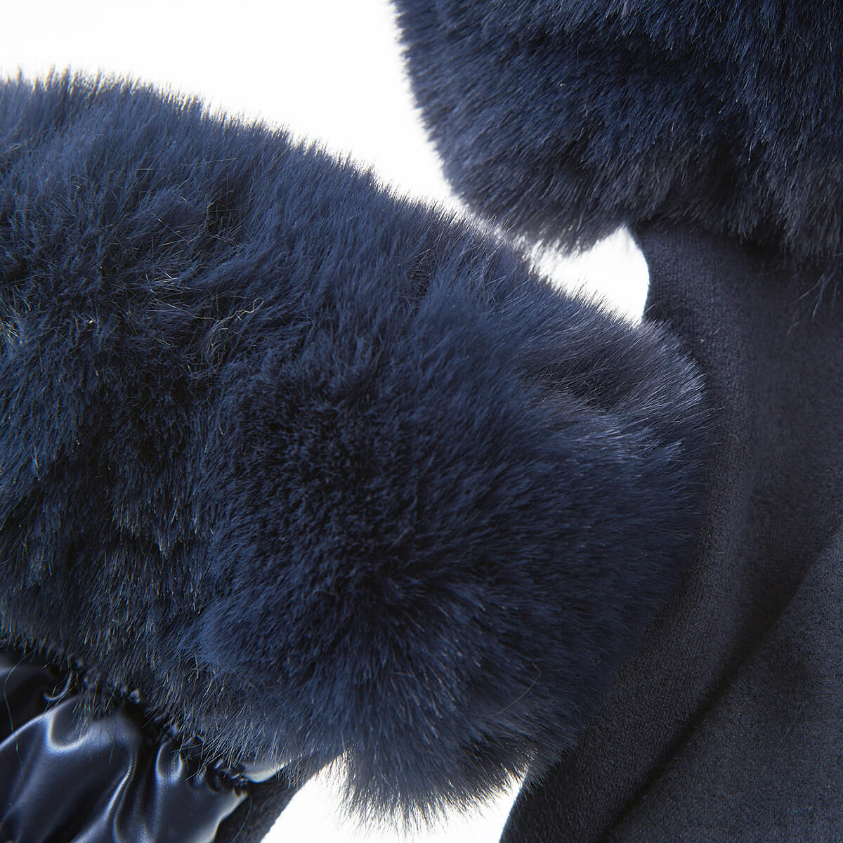 Verde Γυναικεία Γάντια 02-0734 Μπλε