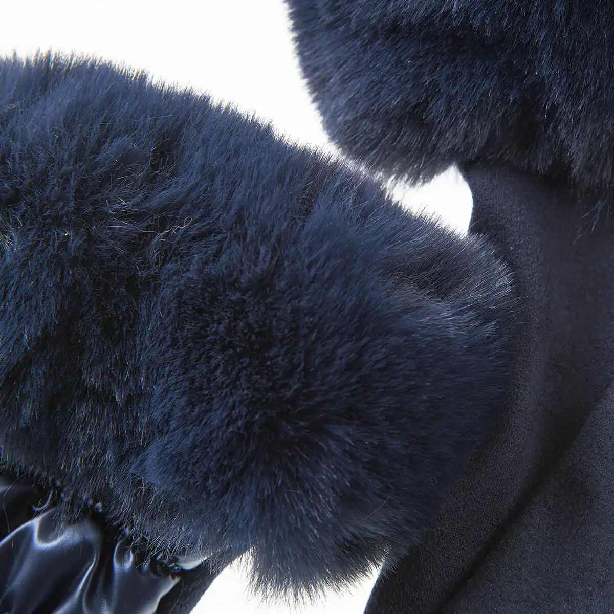 Verde Γυναικεία Γάντια 02-0734 Μπλε