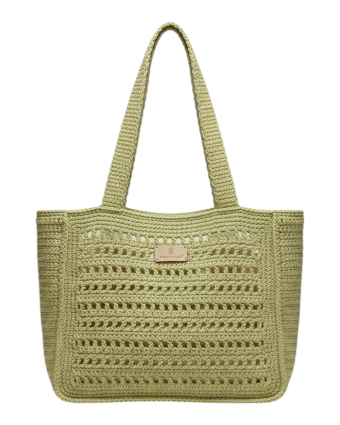 Ψάθινη τσάντα ώμου XY-2659 – Μπέζ