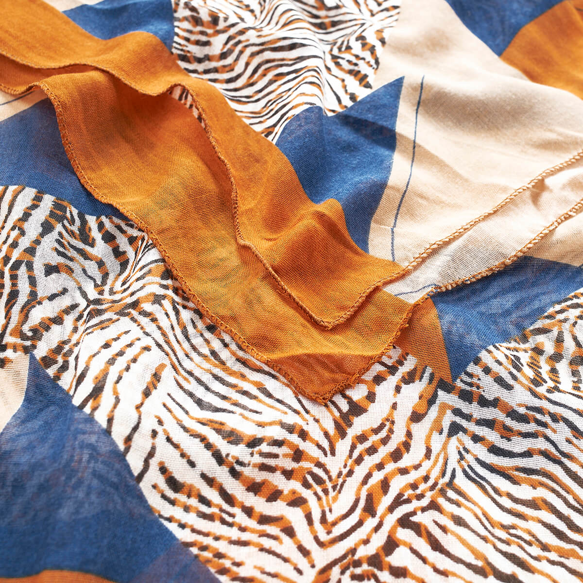 Verde Γυναικεία Εσάρπα 03-2357 Καμηλό