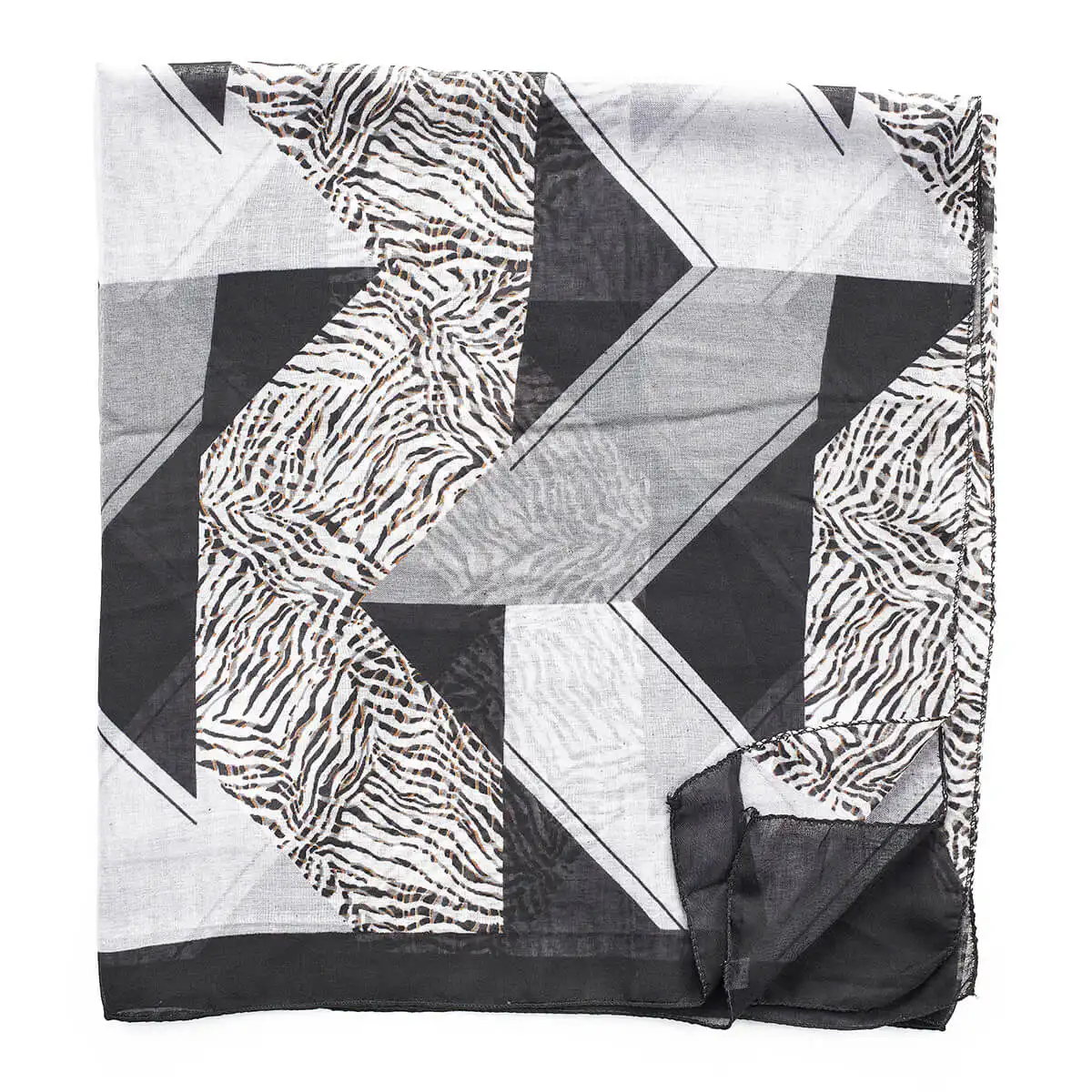 Verde Γυναικεία Εσάρπα 03-2357 Μαύρο