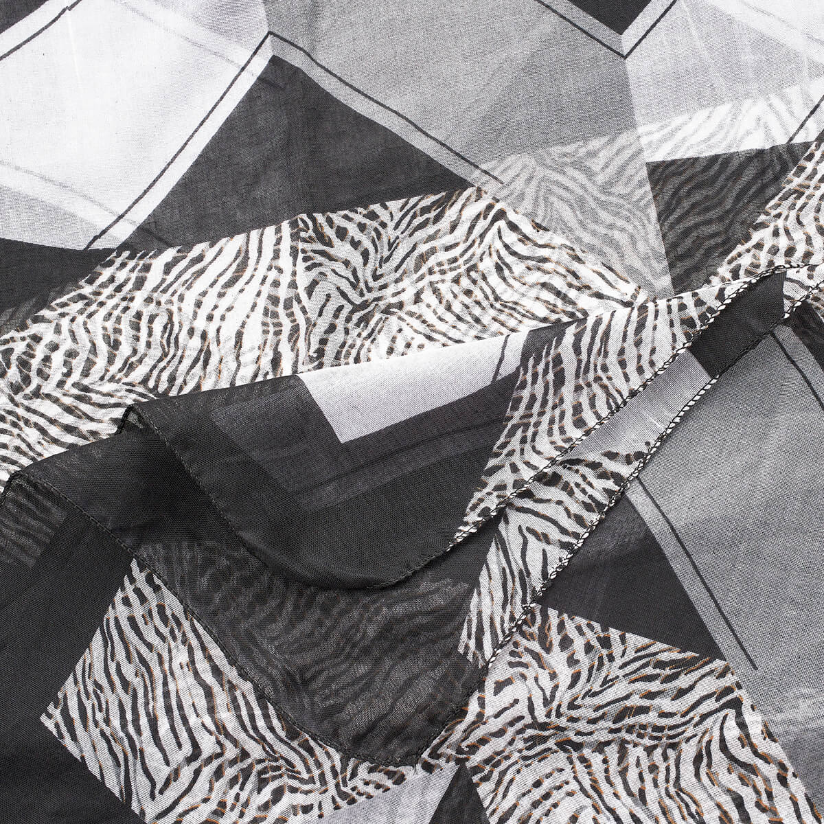 Verde Γυναικεία Εσάρπα 03-2357 Μαύρο