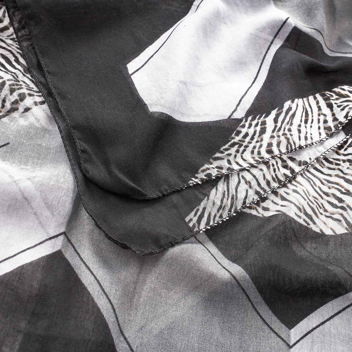 Verde Γυναικεία Εσάρπα 03-2357 Μαύρο