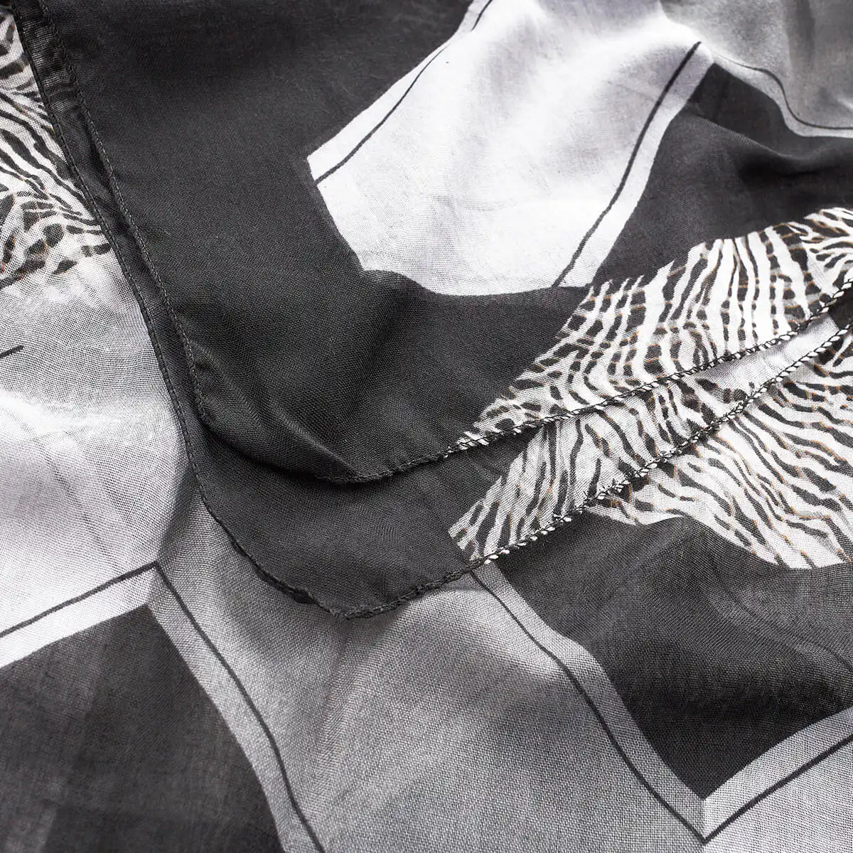 Verde Γυναικεία Εσάρπα 03-2357 Μαύρο