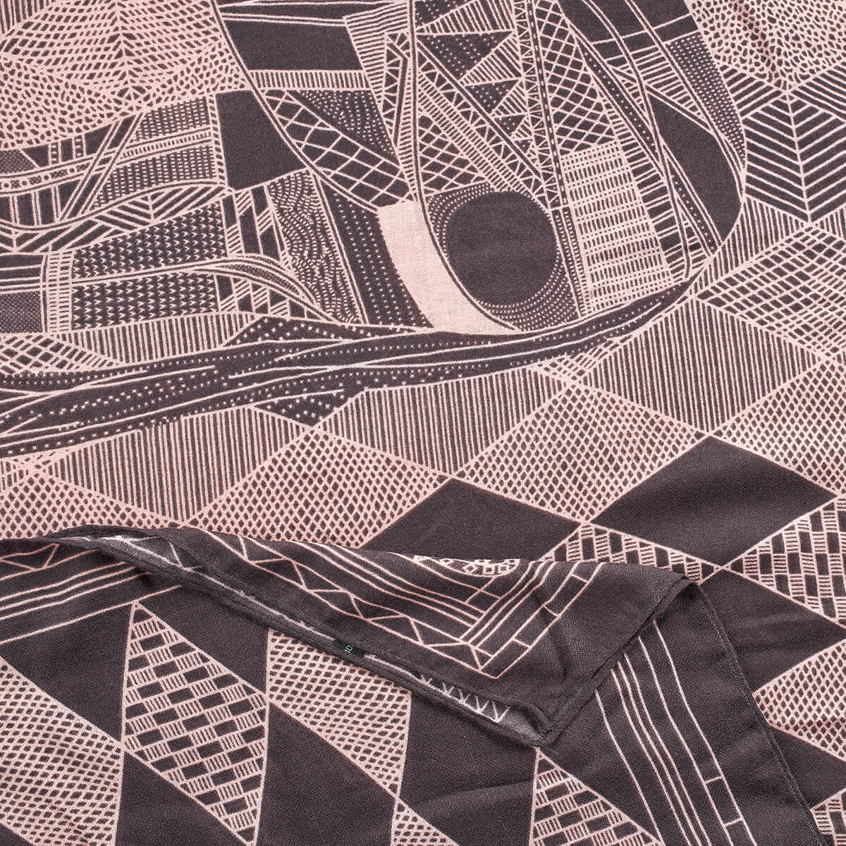 Verde Γυναικεία Εσάρπα 03-2359 Γκρι