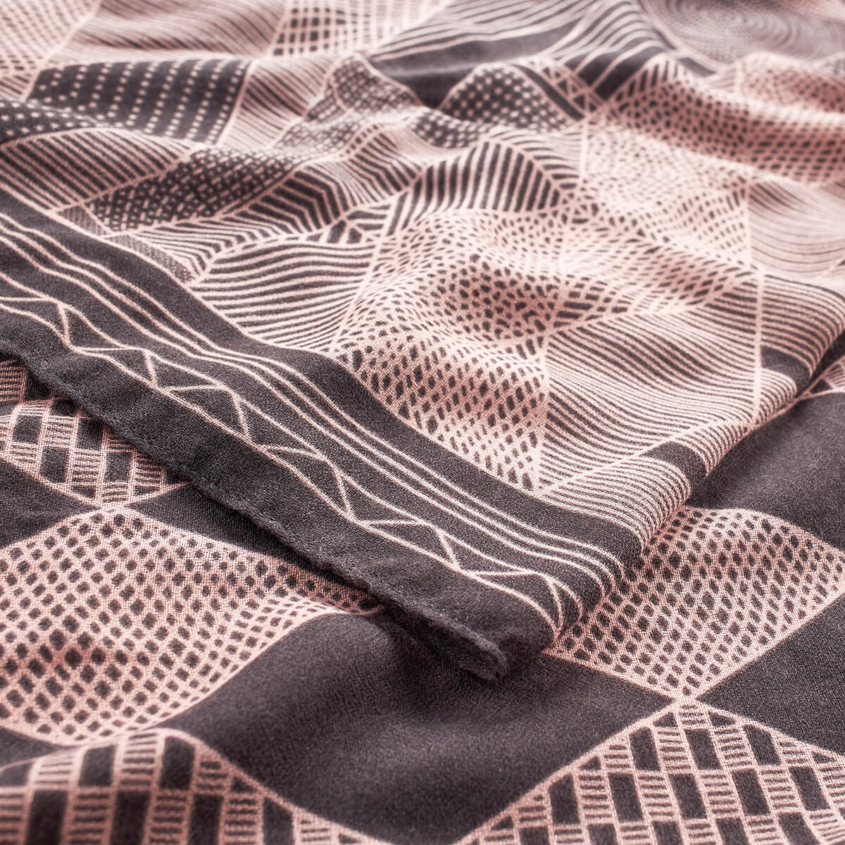 Verde Γυναικεία Εσάρπα 03-2359 Γκρι