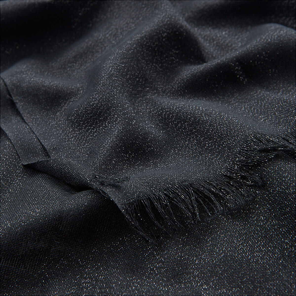 Verde Γυναικεία Εσάρπα 03-2363 Βισκόζη Μαύρο