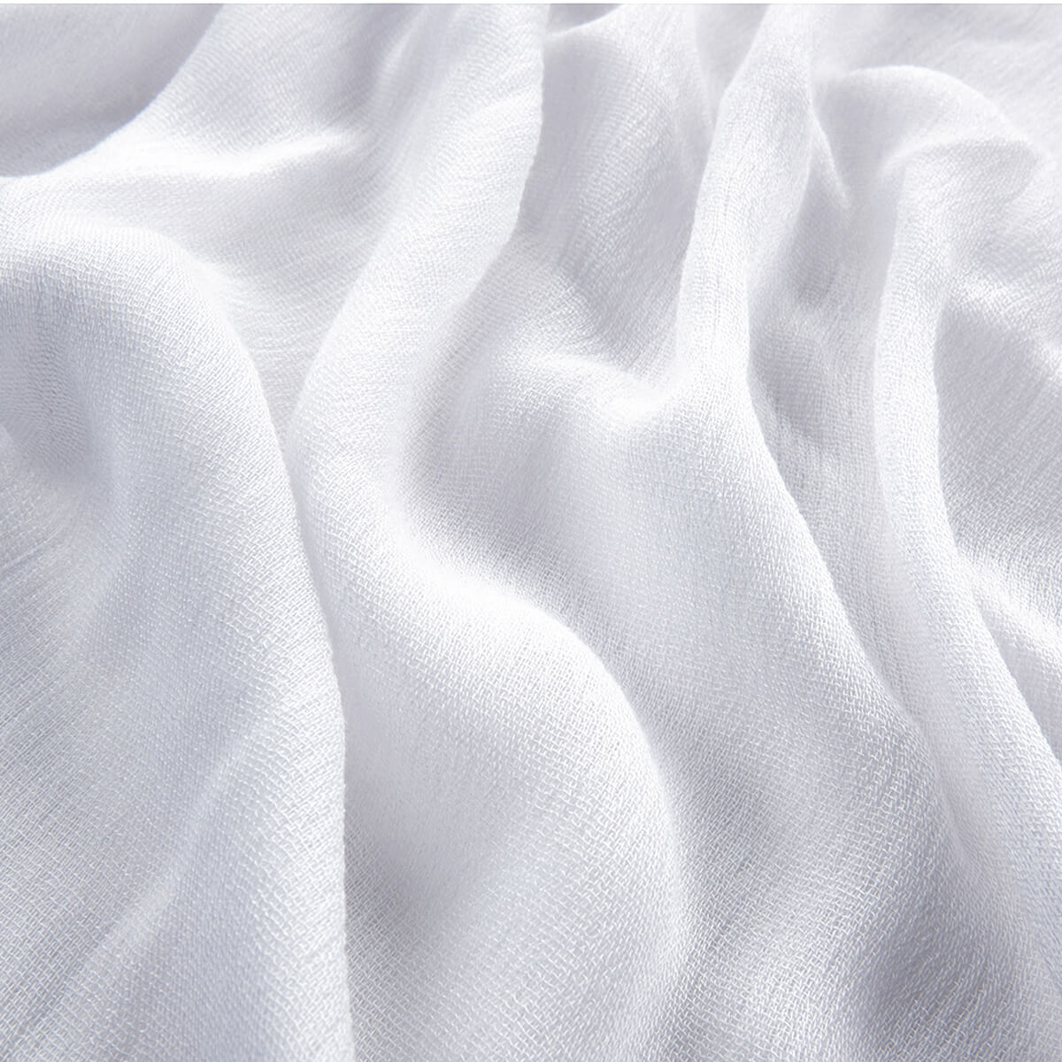 Verde Γυναικεία Εσάρπα 03-2364 Βισκόζη Άσπρο