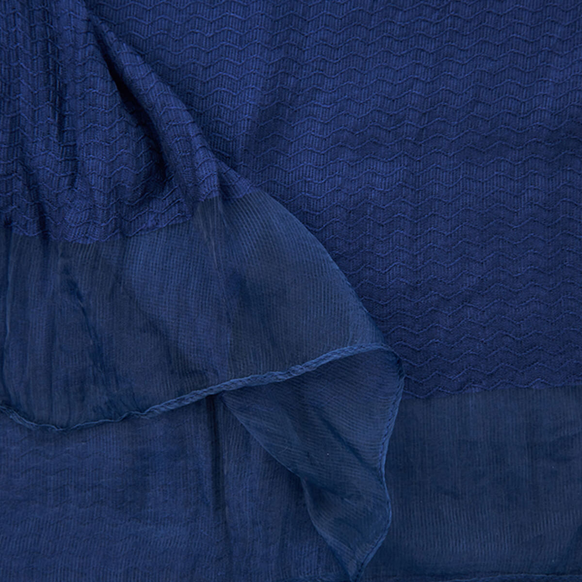 Verde Γυναικεία Εσάρπα 03-2365 Μπλε