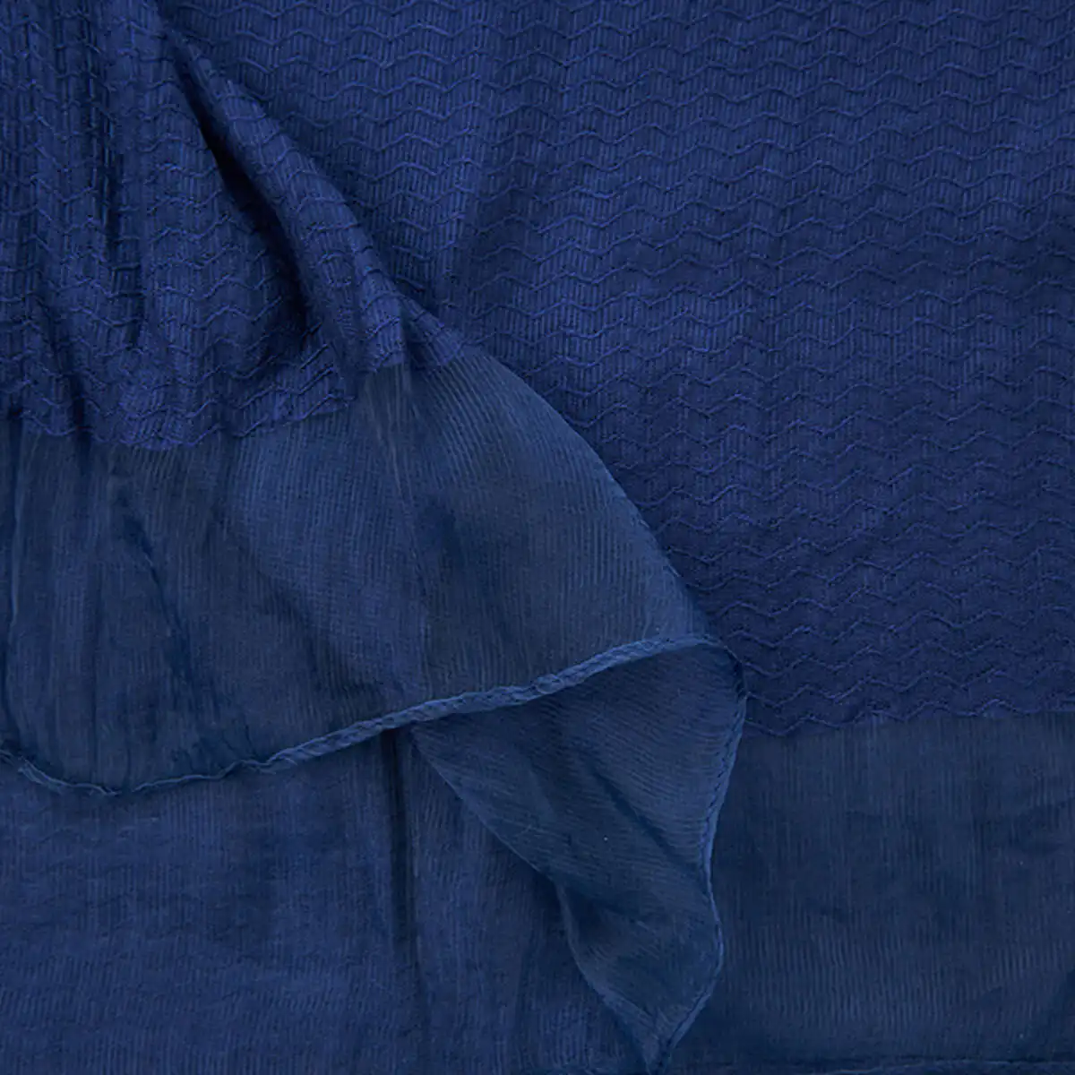 Verde Γυναικεία Εσάρπα 03-2365 Μπλε