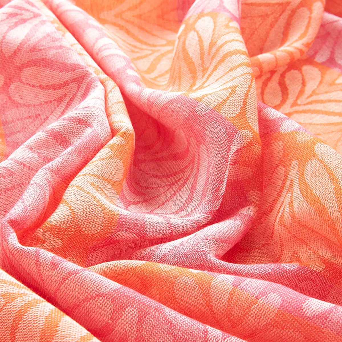 Verde Γυναικεία Εσάρπα 03-2367 Πορτοκαλί