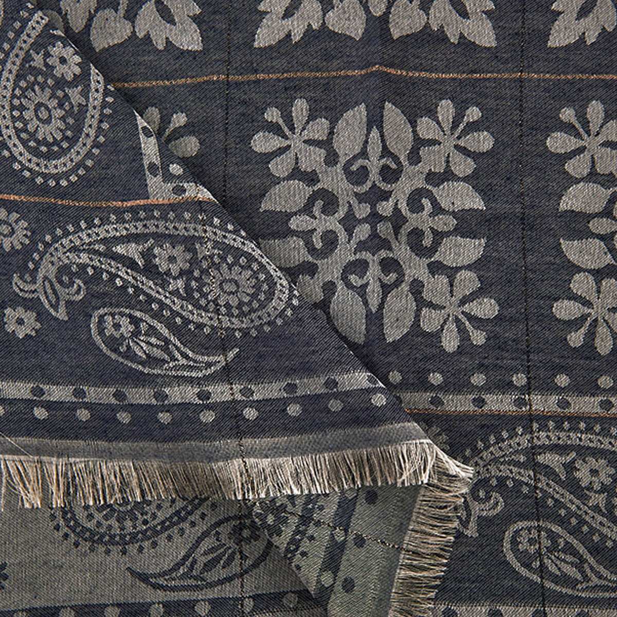 Verde Γυναικεία Εσάρπα 03-2368 Μπλε