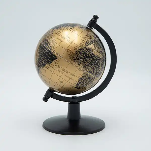 ΥΔΡΟΓΕΙΟΣ ΜΕΤΑΛΛΙΚΗ ΧΡΥΣΟ-ΜΑΥΡΟ 12.70cm ΥΔΡΟΓΕΙΟΣ ΜΕΤΑΛΛΙΚΗ ΧΡΥΣΟ-ΜΑΥΡΟ 12.70cm