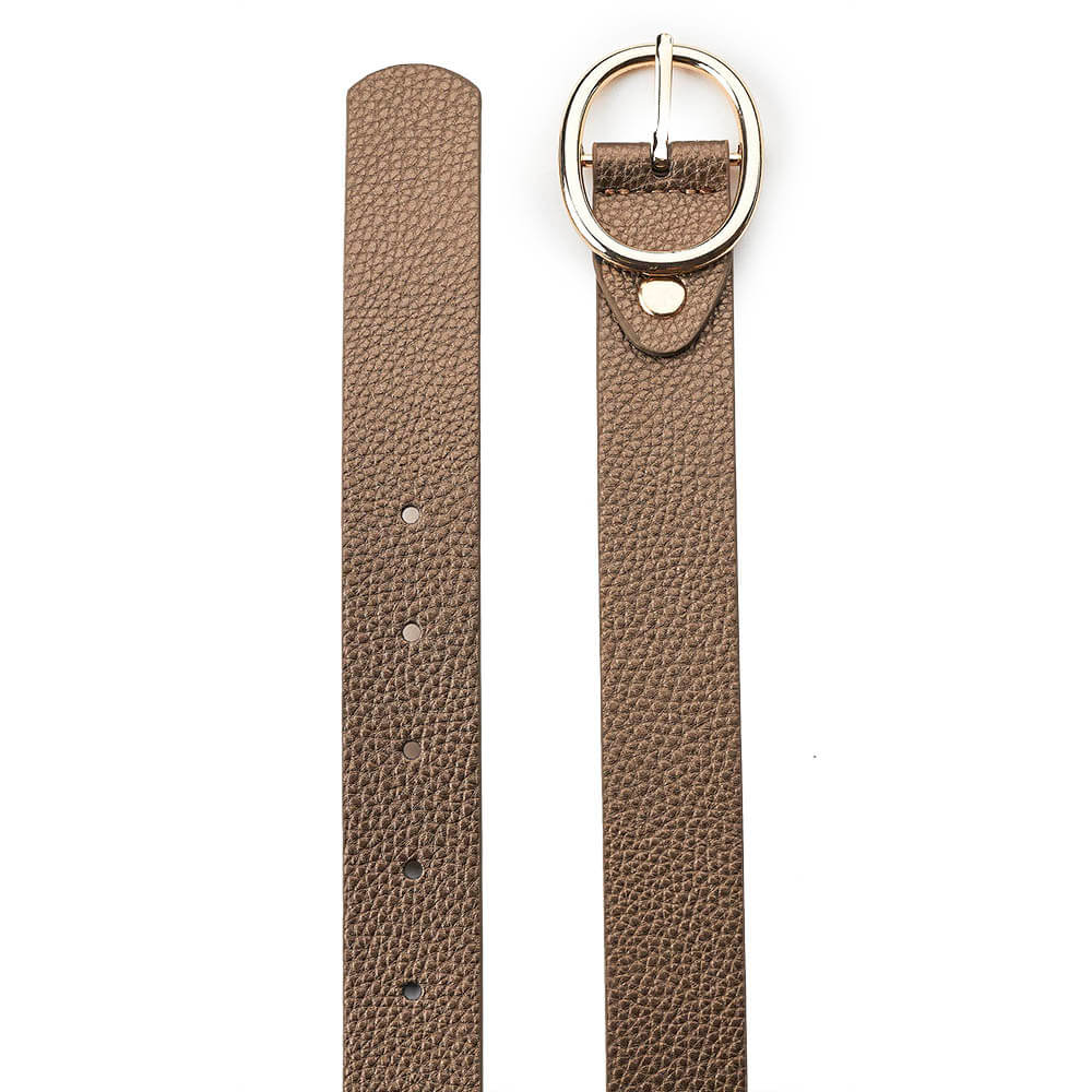 VERDE ΓΥΝΑΙΚΕΙΑ ΖΩΝΗ 04-0662 115CM ΜΠΡΟΝΖΕ VERDE ΓΥΝΑΙΚΕΙΑ ΖΩΝΗ 04-0662 115CM ΜΠΡΟΝΖΕ