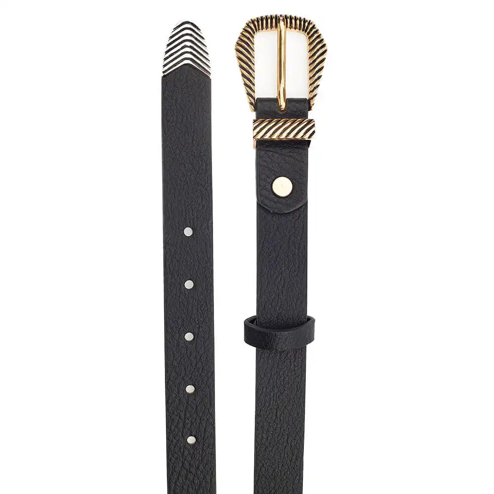 VERDE ΓΥΝΑΙΚΕΙΑ ΖΩΝΗ 04-0677 115CM ΜΑΥΡΟ