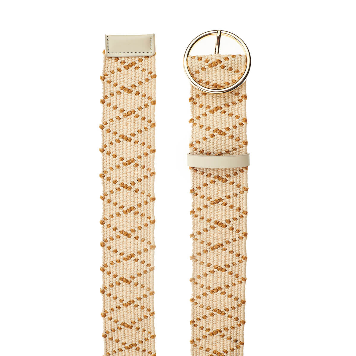 Verde Γυναικεία ζώνη 04-0692 Ψάθινη 105CM ΜΠΕΖ