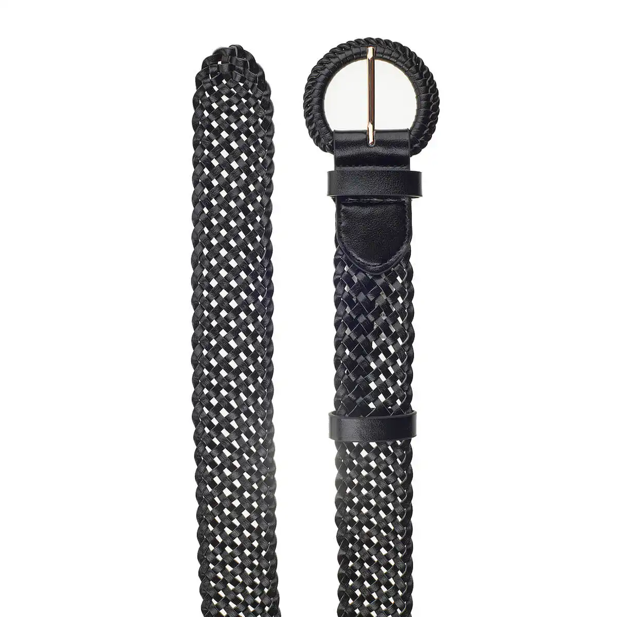 Verde Γυναικεία ζώνη 04-0696 105CM ΜΑΥΡΟ