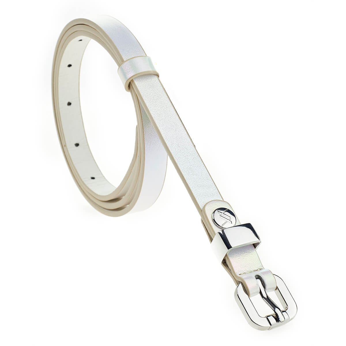 Verde Γυναικεία ζώνη 04-0703 105CM ΑΣΠΡΟ