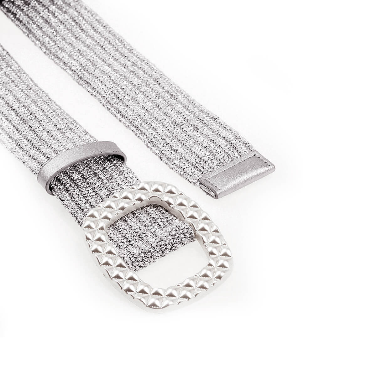 Verde Γυναικεία Ζώνη 04-0716 110cm Ασημί