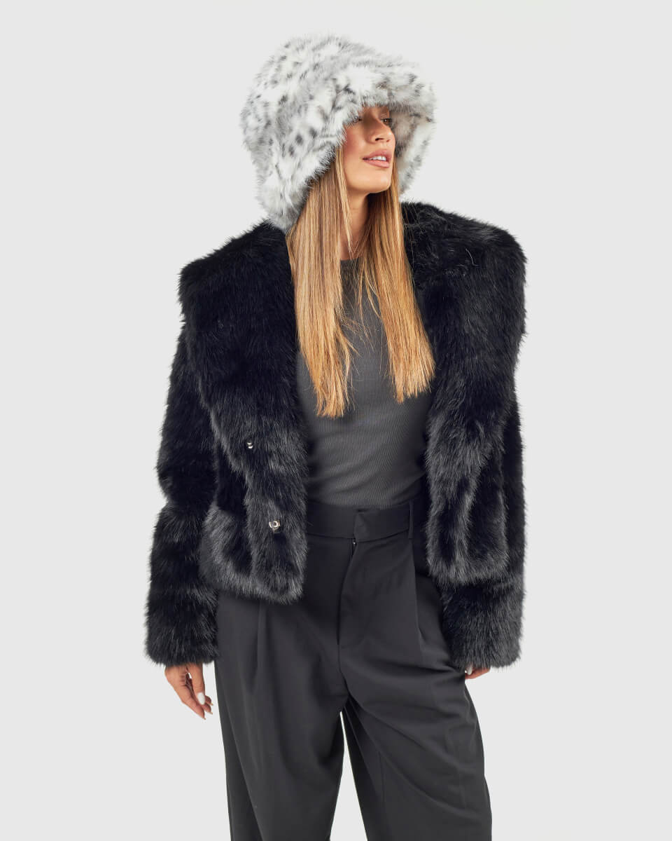 VERDE ΓΥΝΑΙΚΕΙΟ ΚΑΠΕΛΟ 05-0000848 ANIMAL PRINT ΓΚΡΙ