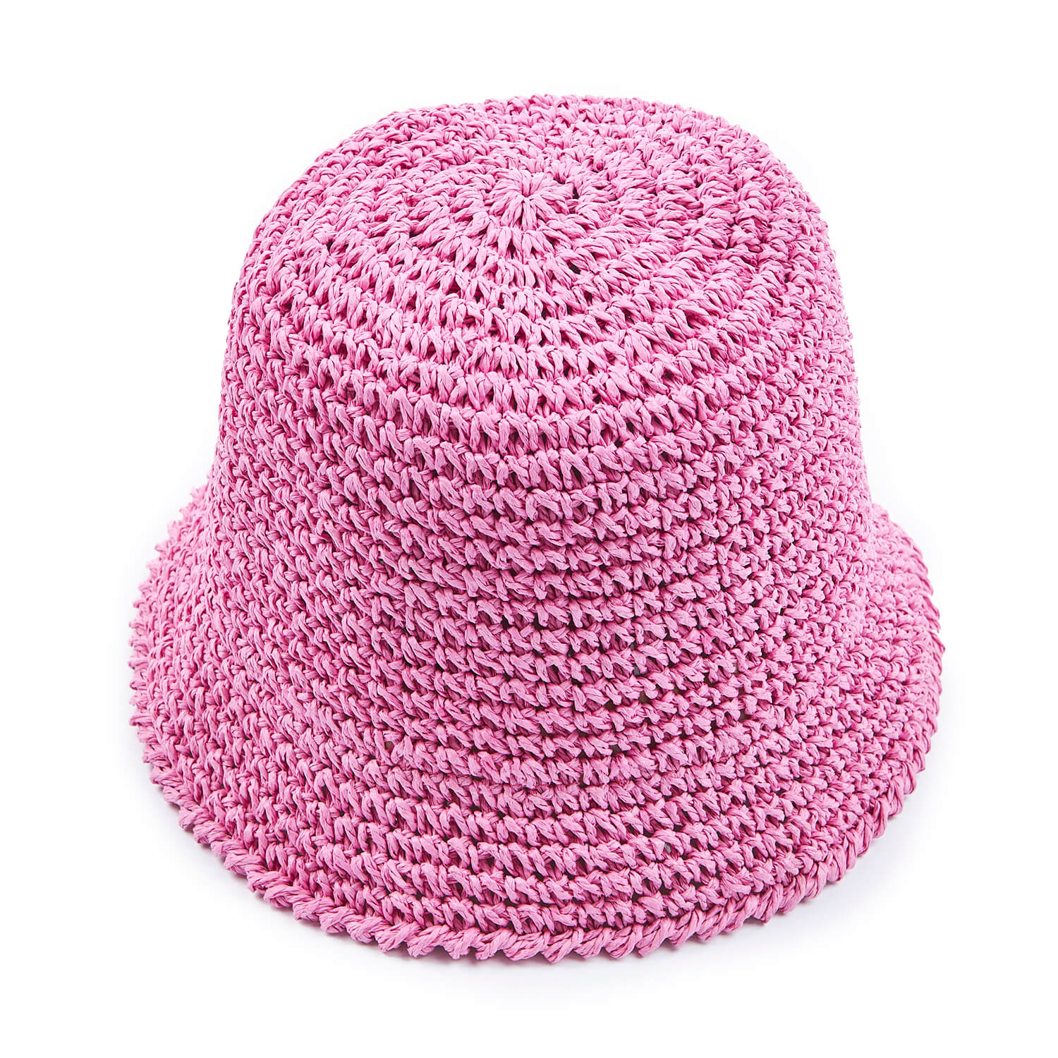 Verde ψάθινο γυναικείο καπέλο 05-0735 Φούξια