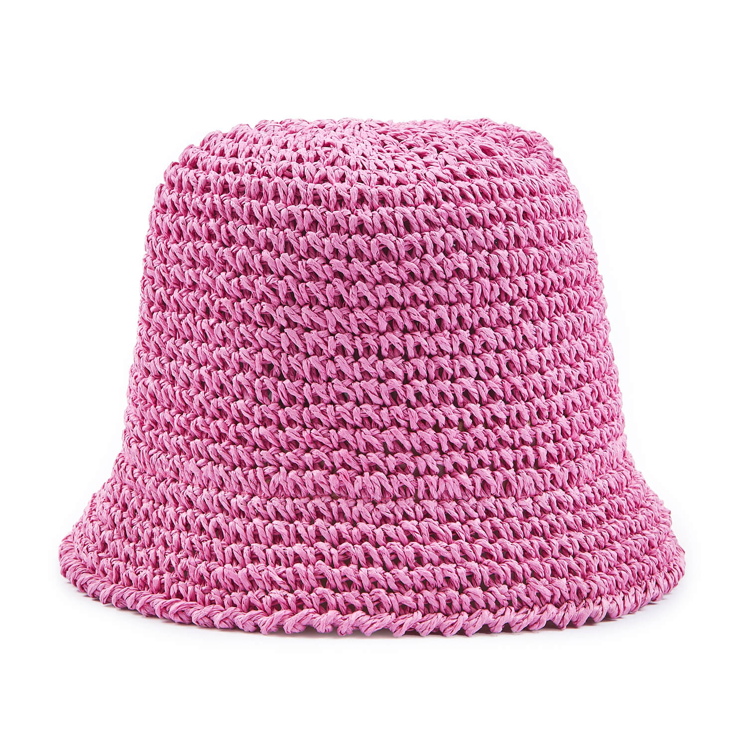 Verde ψάθινο γυναικείο καπέλο 05-0735 Φούξια