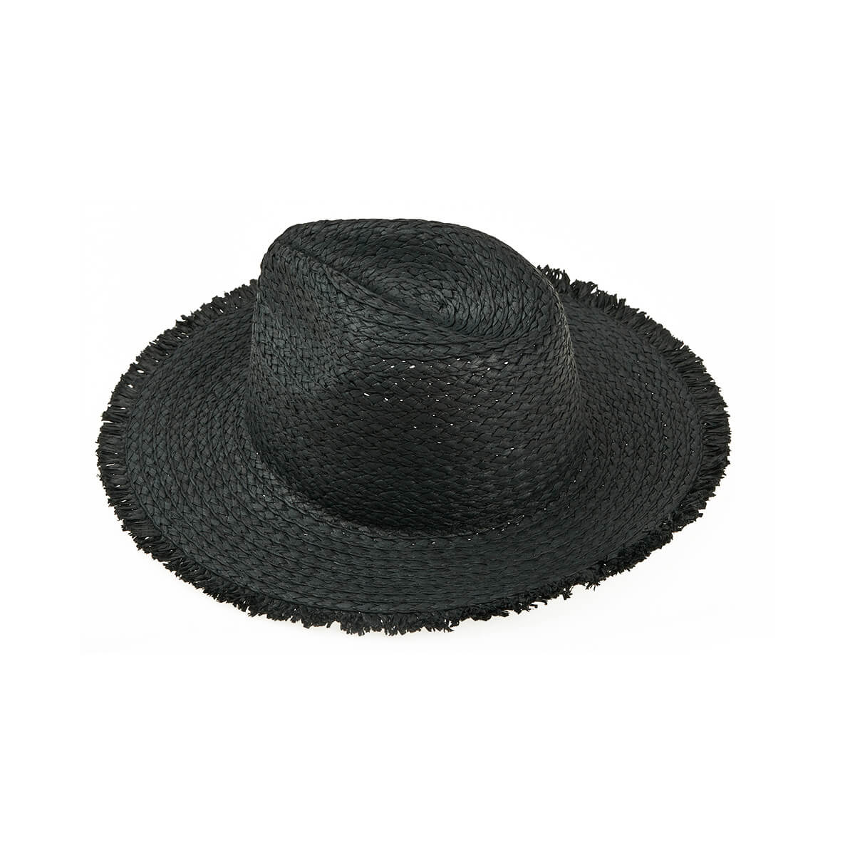 Verde Γυναικείο Καπέλο 05-0748 Ψάθινο Μαύρο