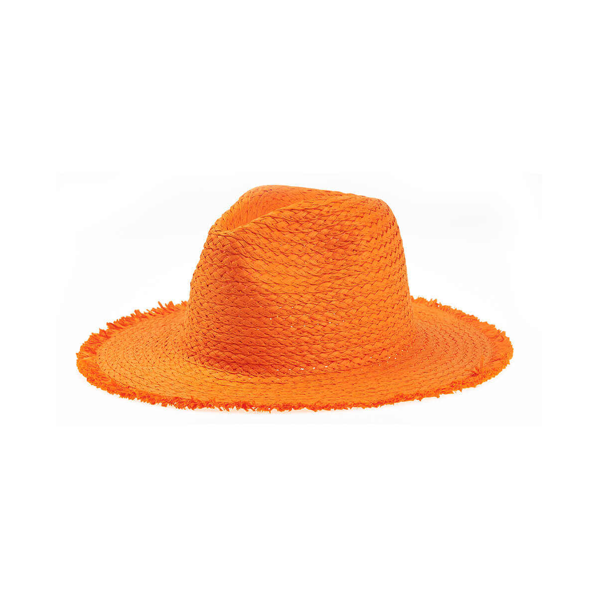 Verde Γυναικείο Καπέλο 05-0748 Ψάθινο Πορτοκαλί