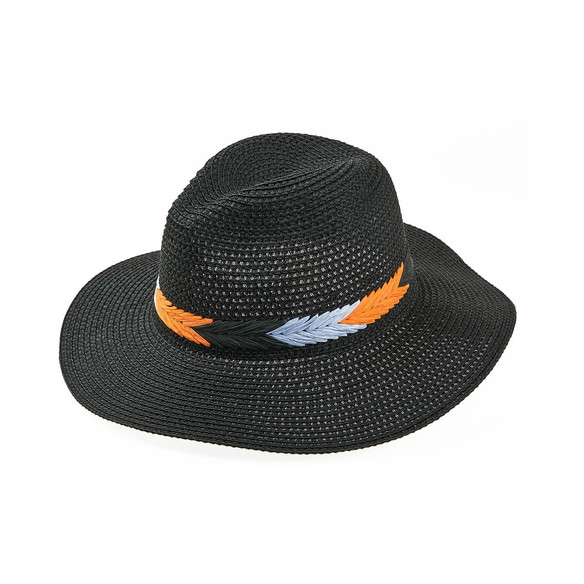 Verde Γυναικείο Καπέλο 05-0749 Ψάθινο Μαύρο