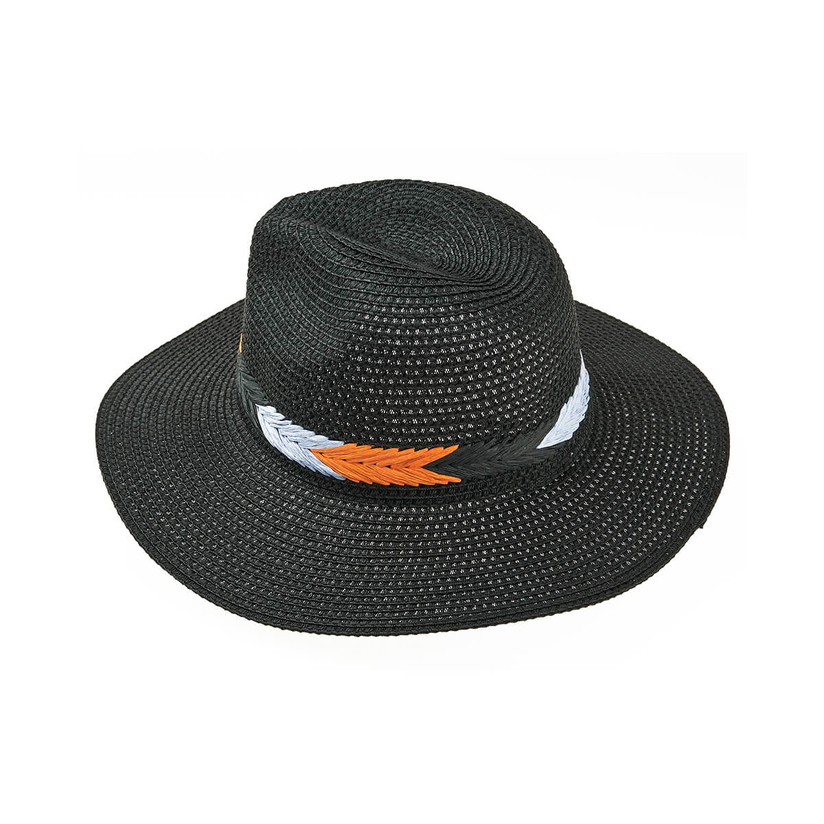 Verde Γυναικείο Καπέλο 05-0749 Ψάθινο Μαύρο Verde Γυναικείο Καπέλο 05-0749 Ψάθινο Μαύρο