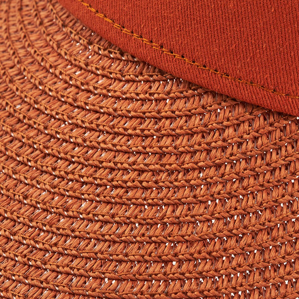 Verde Γυναικείο Καπέλο 05-0750 Ψάθινο Πορτοκαλί