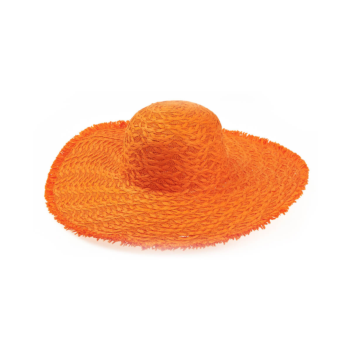 Verde Γυναικείο Καπέλο 05-0751 Ψάθινο Πορτοκαλί