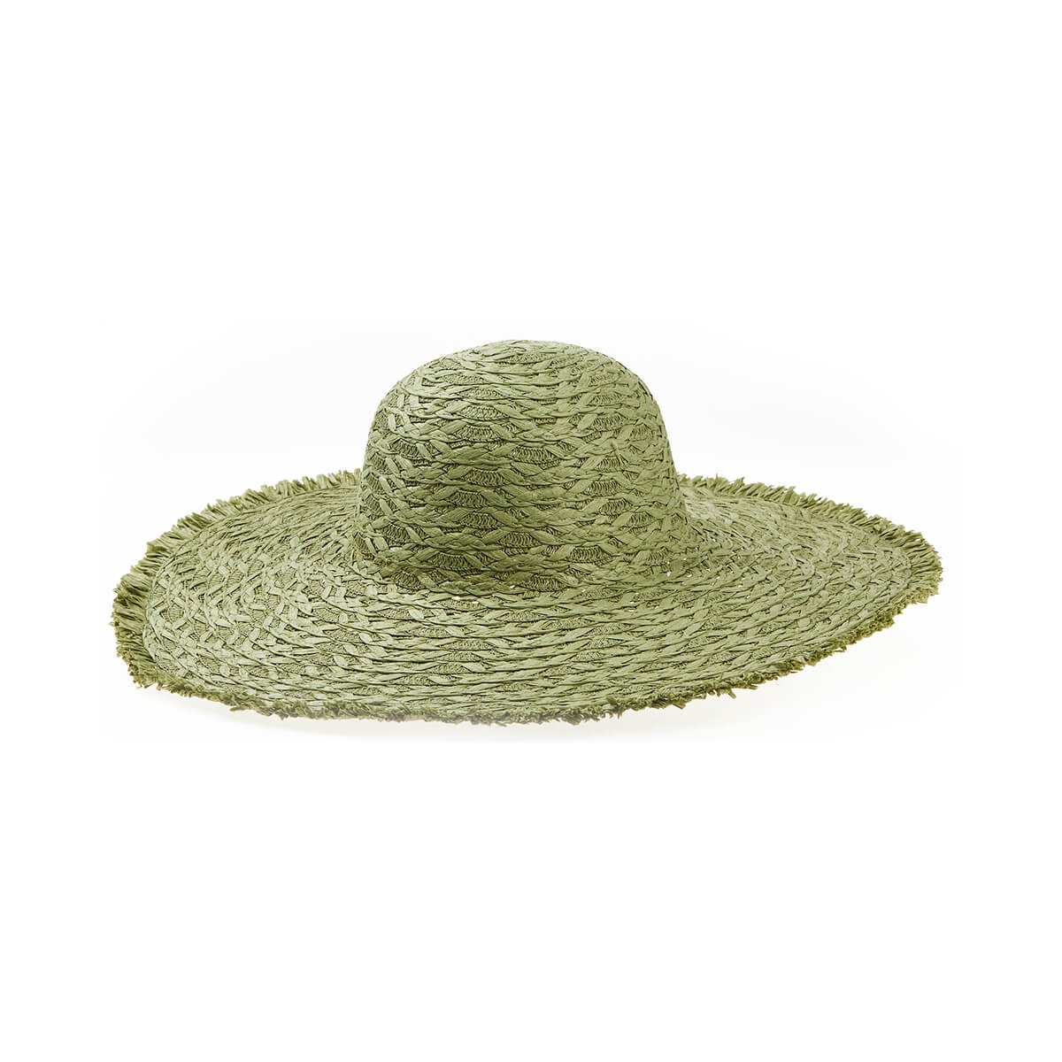Verde Γυναικείο Καπέλο 05-0751 Ψάθινο Χακί