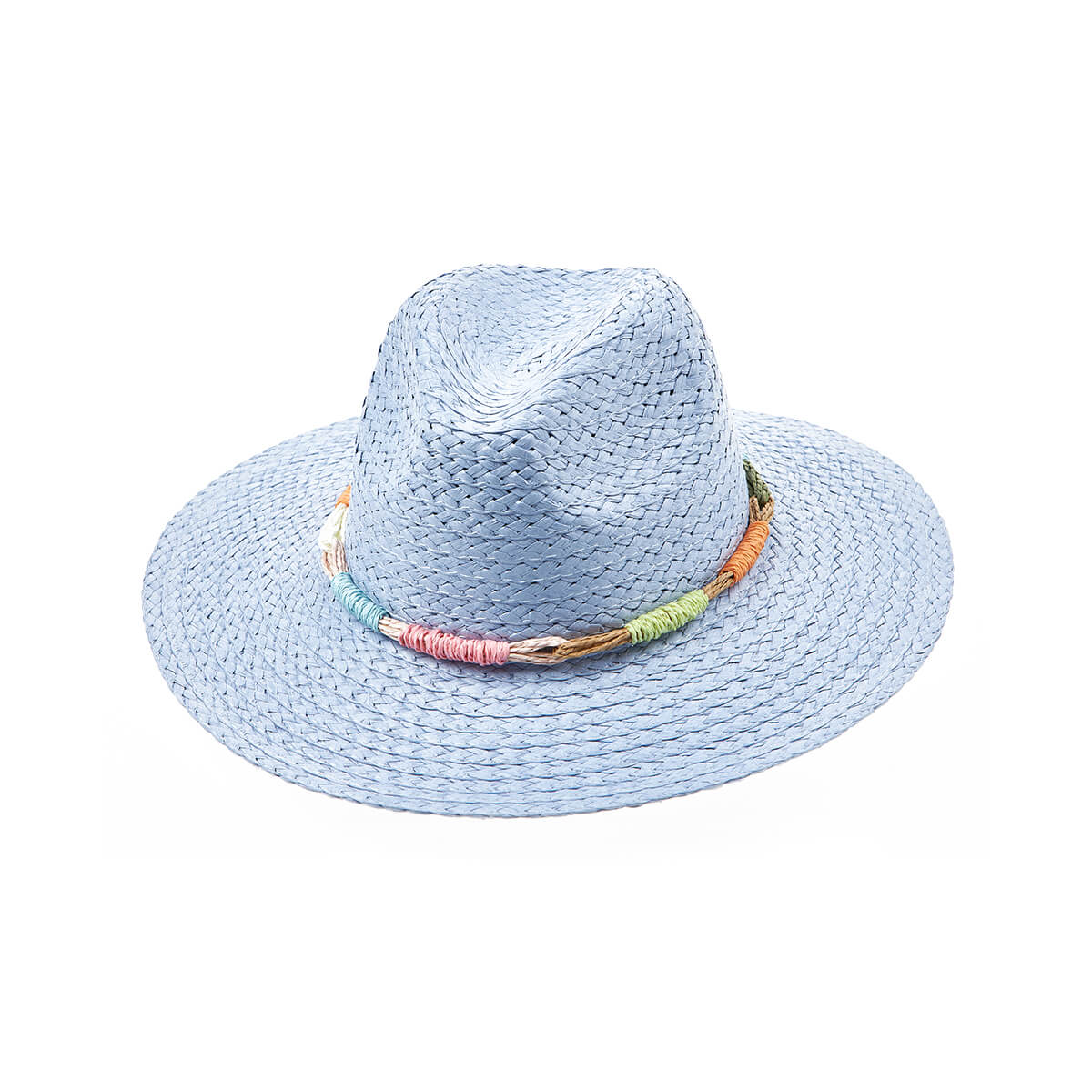 Verde Γυναικείο Καπέλο 05-0773 Ψάθινο Μπλε