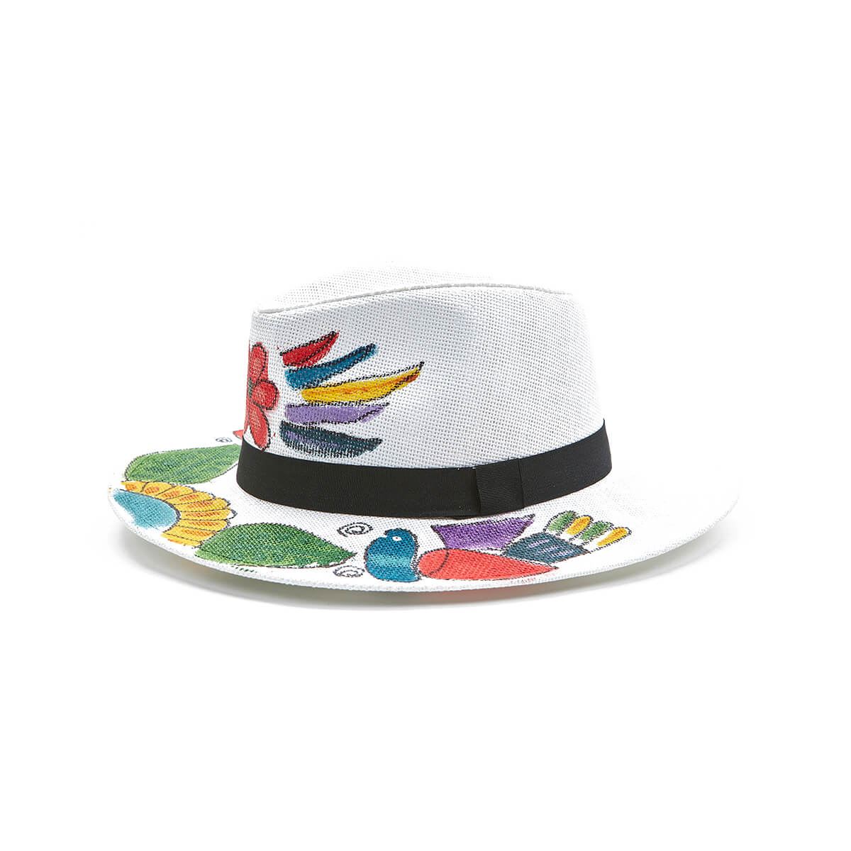 Verde Γυναικείο Καπέλο 05-0782 Ψάθινο Άσπρο