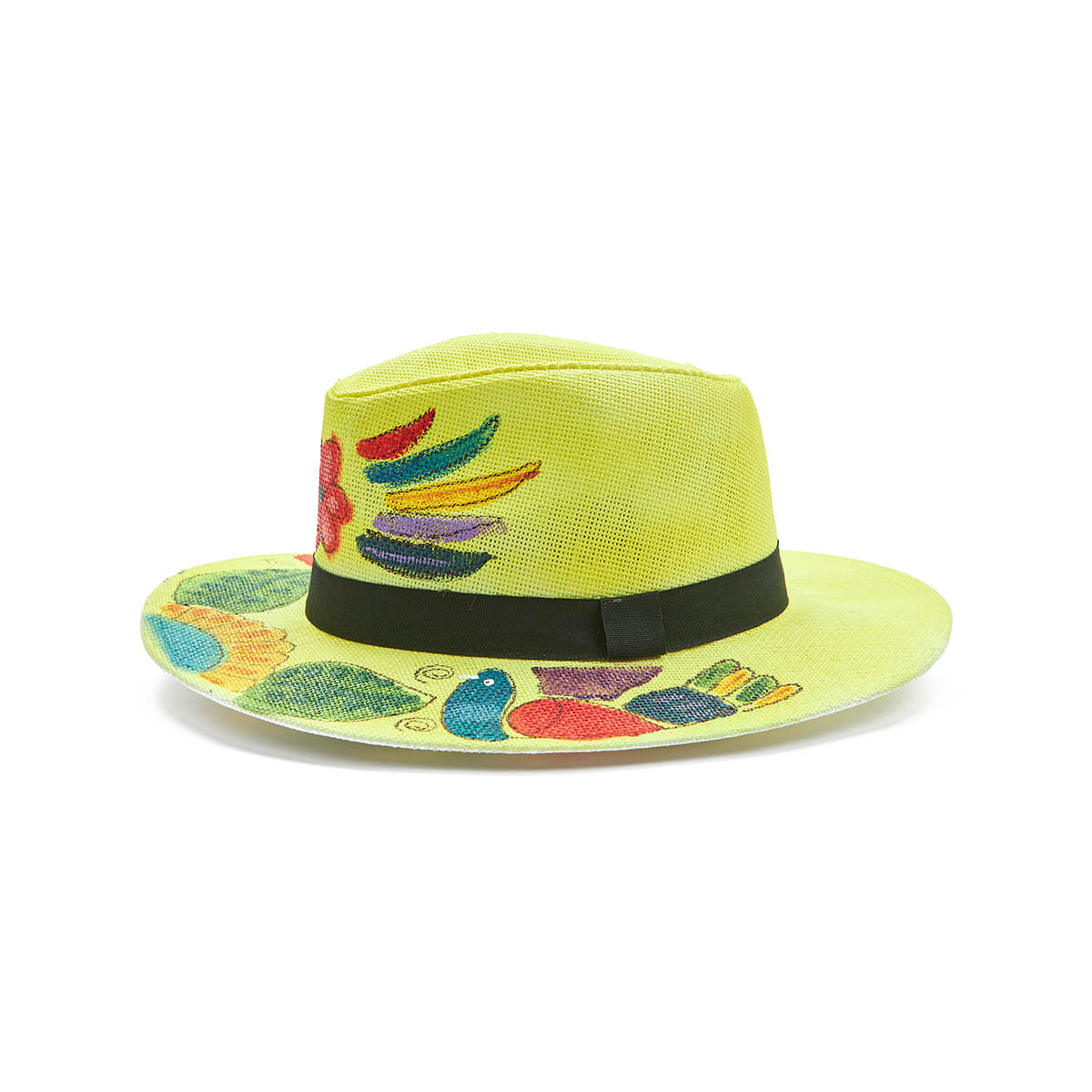 Verde Γυναικείο Καπέλο 05-0782 Ψάθινο Κίτρινο