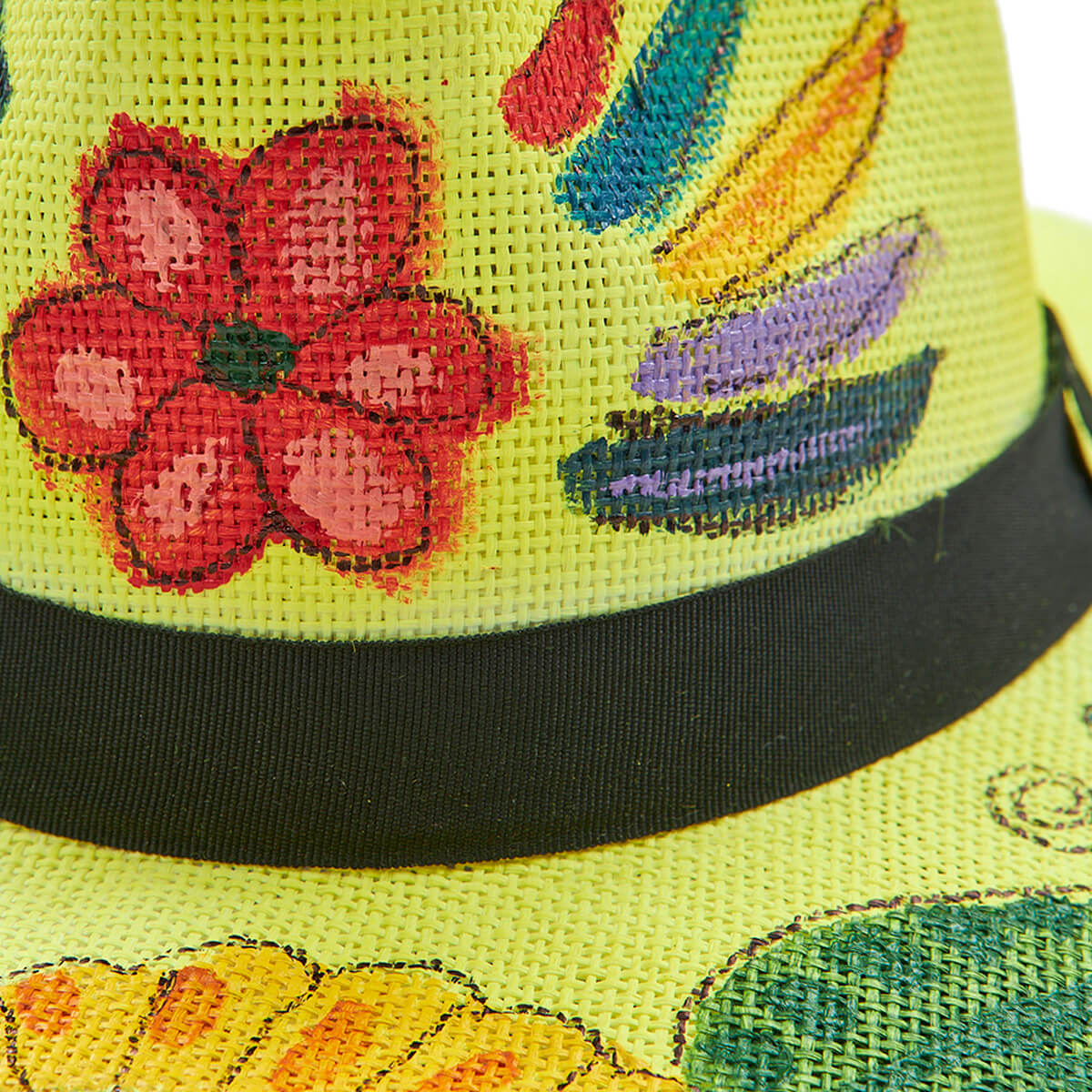 Verde Γυναικείο Καπέλο 05-0782 Ψάθινο Κίτρινο