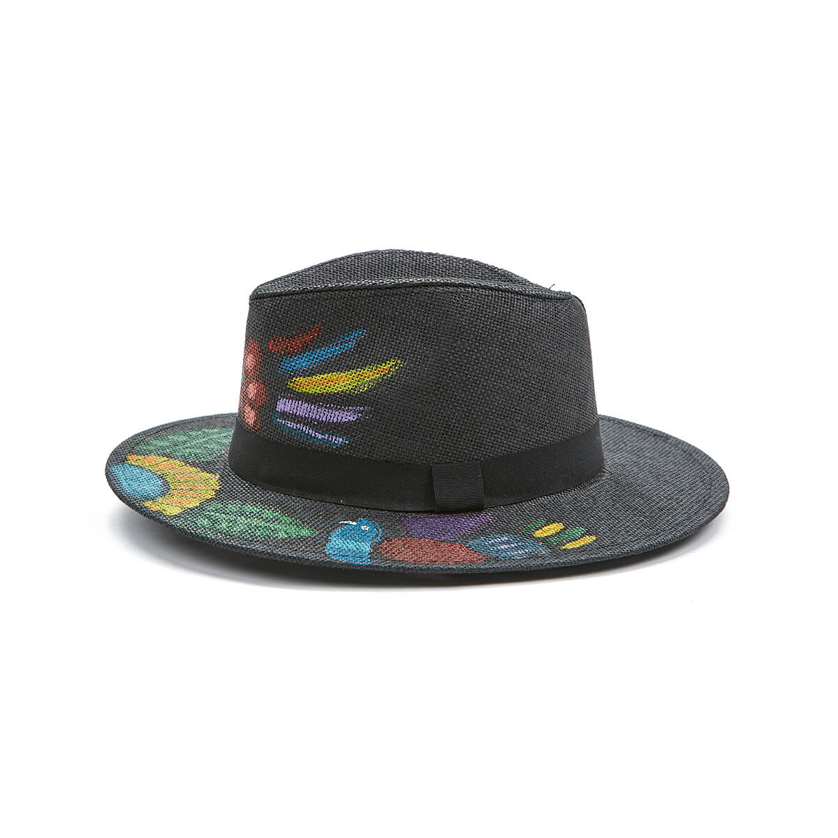 Verde Γυναικείο Καπέλο 05-0782 Ψάθινο Μαύρο