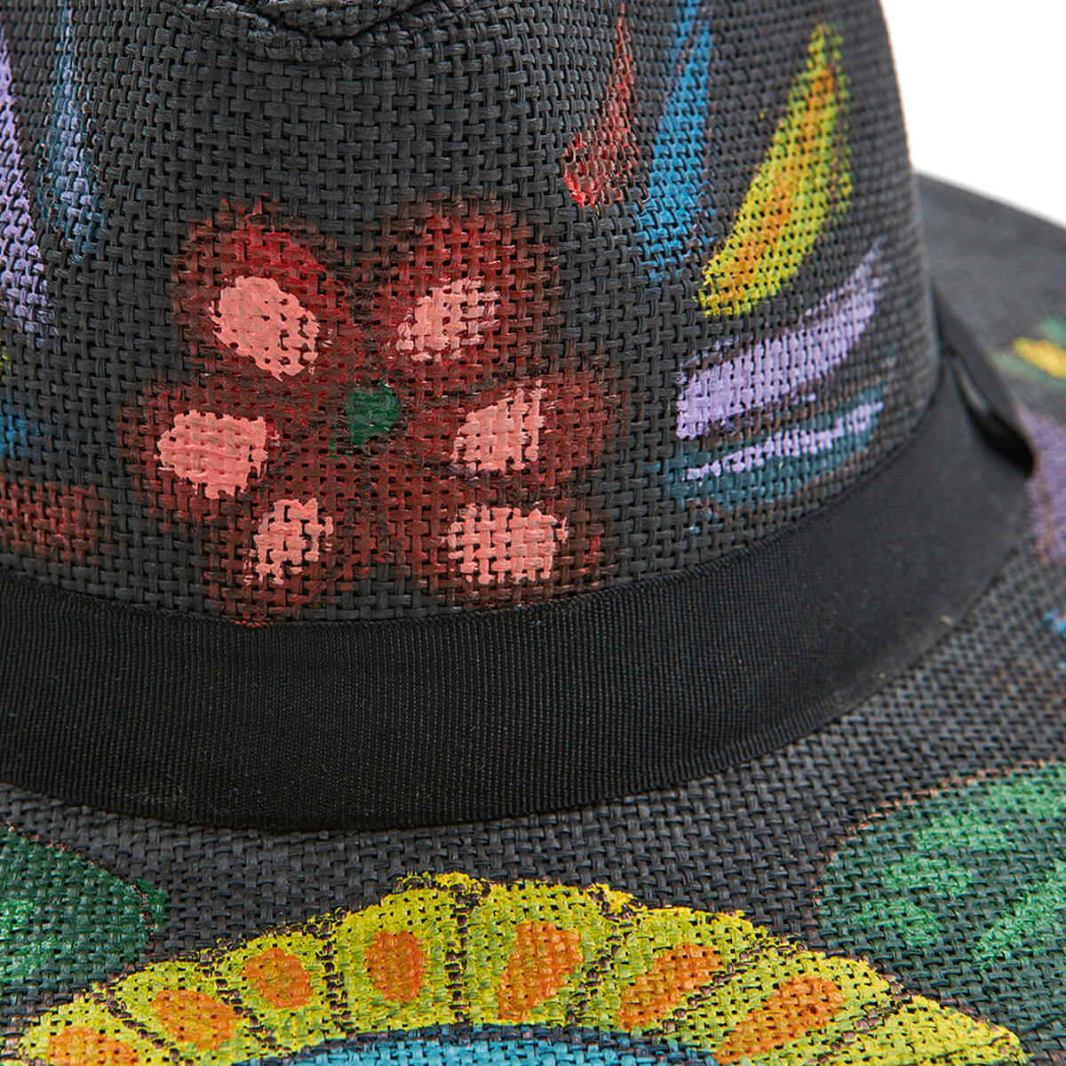 Verde Γυναικείο Καπέλο 05-0782 Ψάθινο Μαύρο