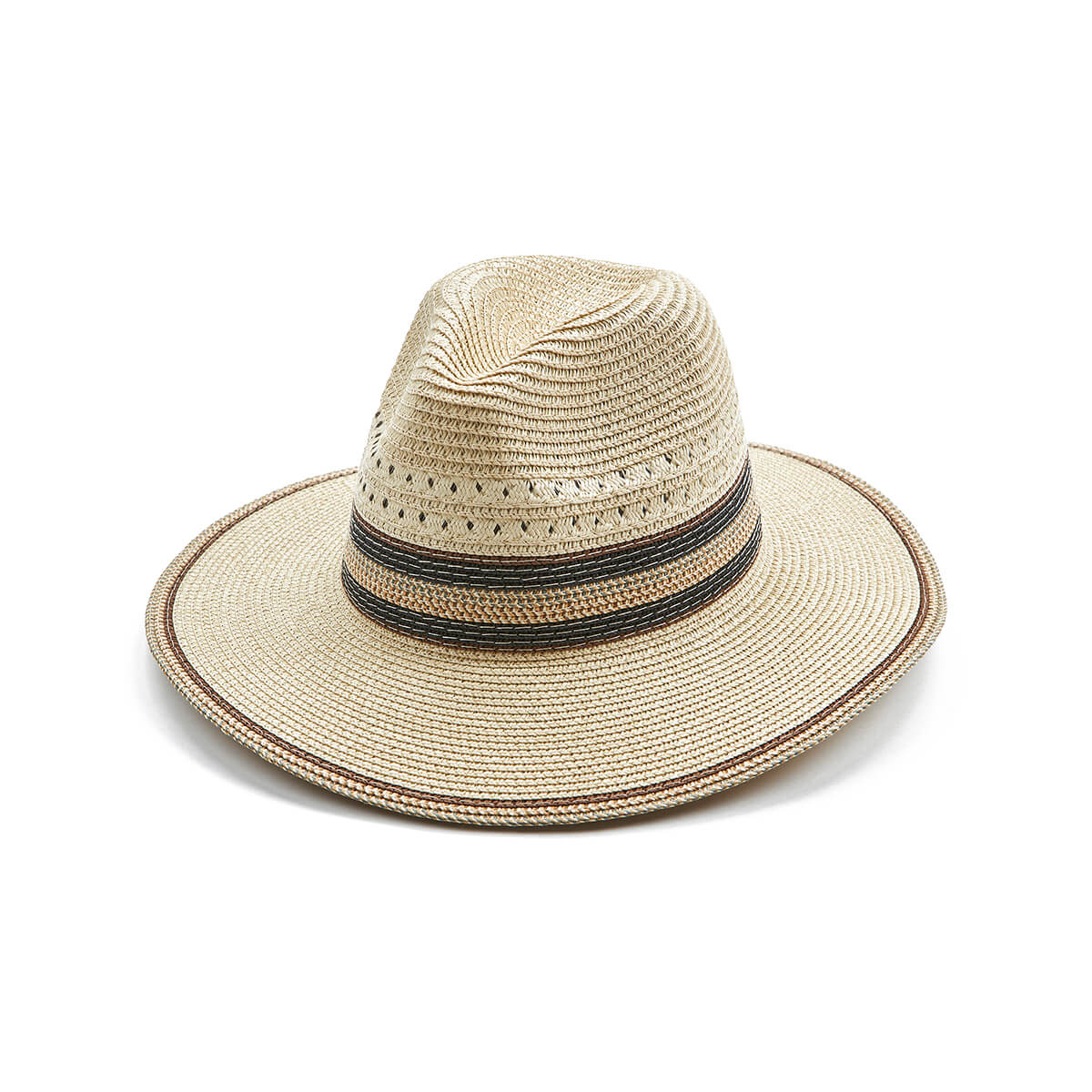 Verde Γυναικείο Καπέλο 05-0785 Ψάθινο Εκρού