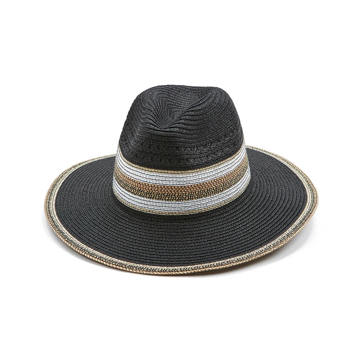 Verde Γυναικείο Καπέλο 05-0785 Ψάθινο Μαύρο