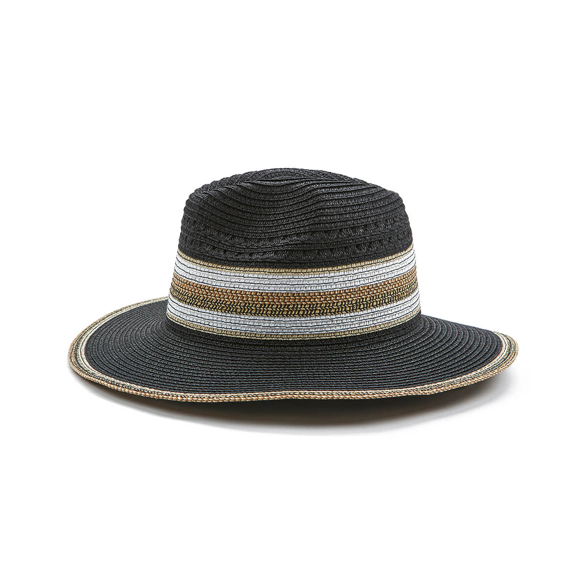 Verde Γυναικείο Καπέλο 05-0785 Ψάθινο Μαύρο Verde Γυναικείο Καπέλο 05-0785 Ψάθινο Μαύρο