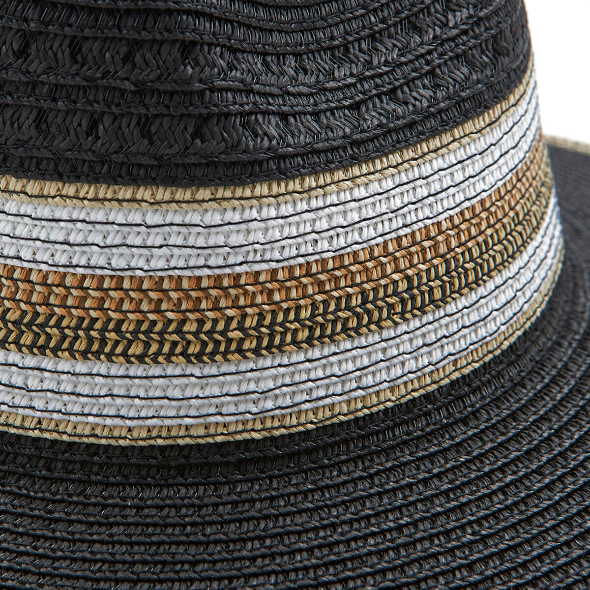 Verde Γυναικείο Καπέλο 05-0785 Ψάθινο Μαύρο