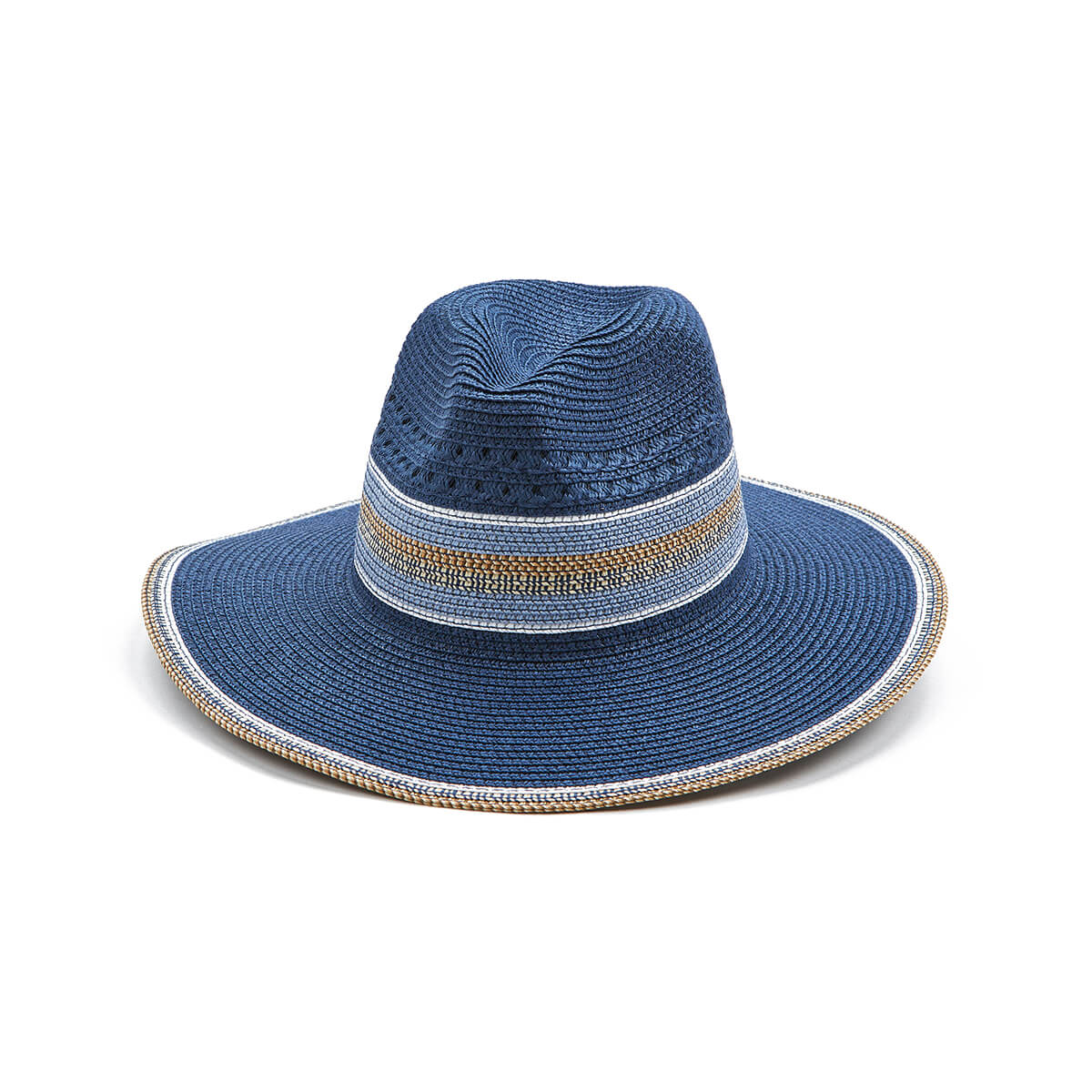 Verde Γυναικείο Καπέλο 05-0785 Ψάθινο Μπλε