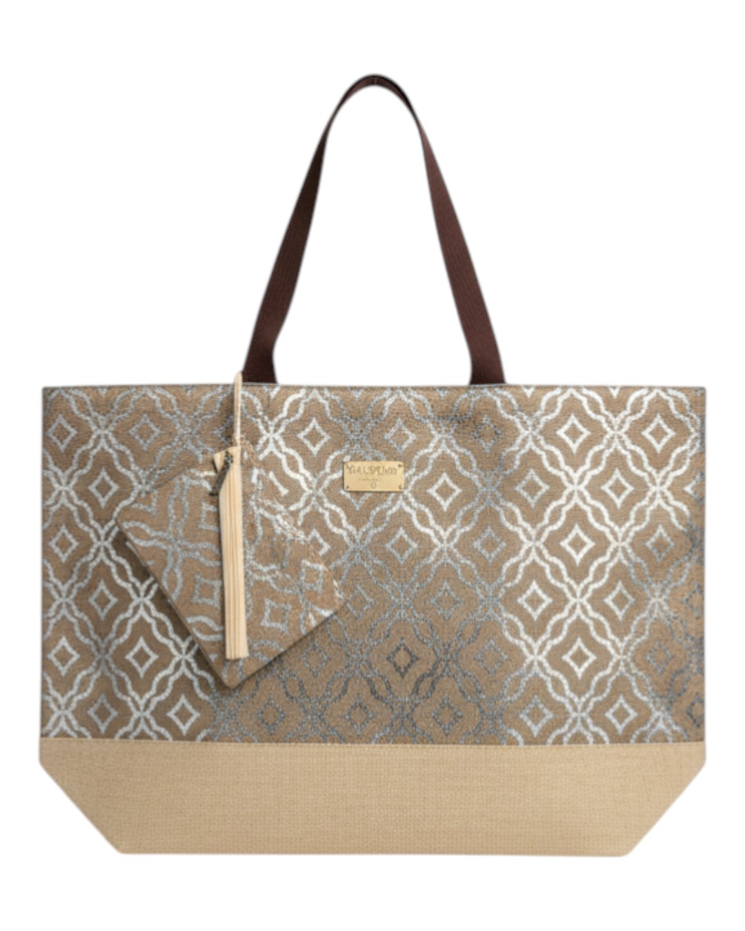 Τσάντα θαλάσσης YY1119 – Καφέ