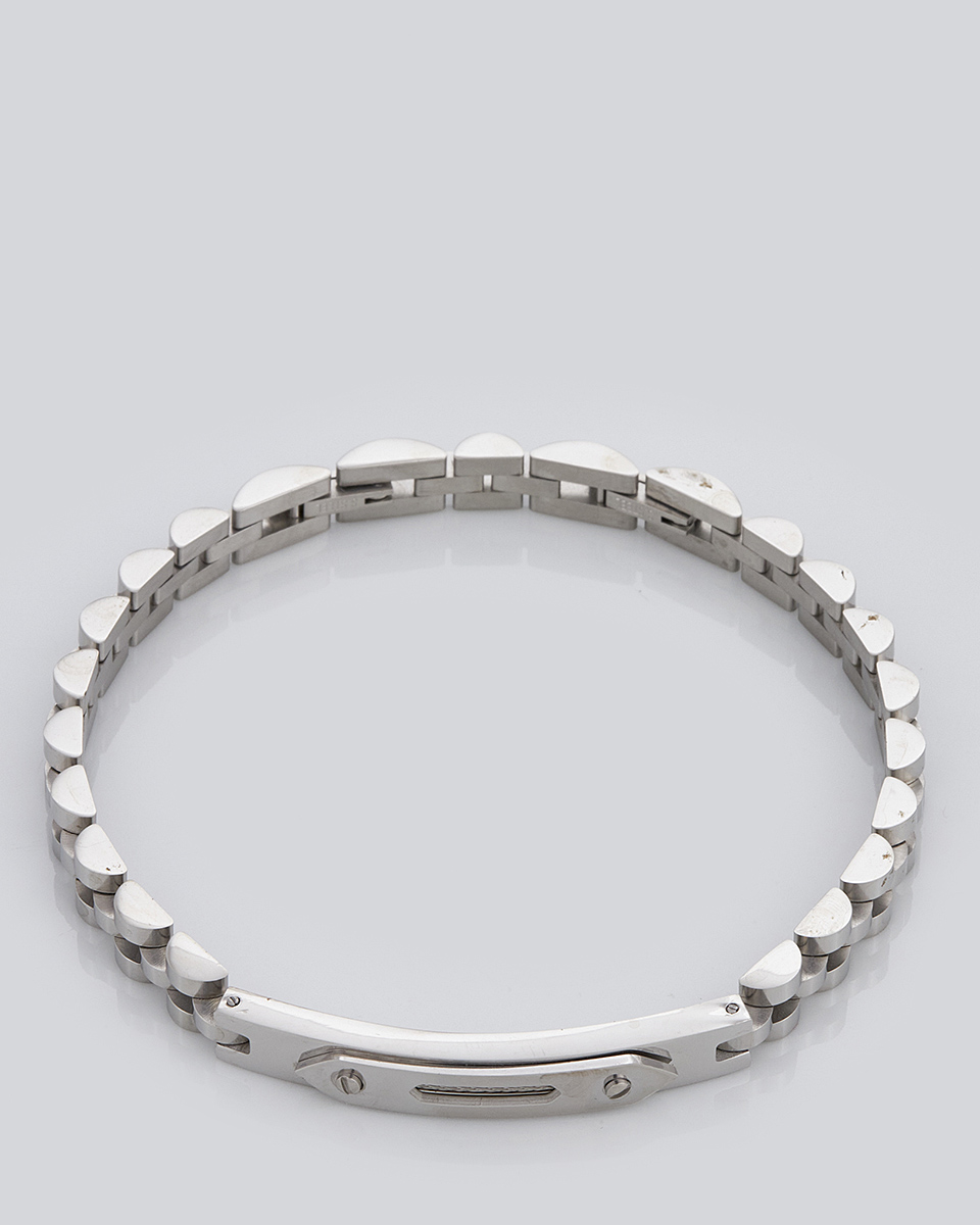 Sequoia Aνδρικό Βραχιόλι χειροπέδα από ανοξείδωτο ατσάλι ασημί SE-052-SL Sequoia Aνδρικό Βραχιόλι χειροπέδα από ανοξείδωτο ατσάλι ασημί SE-052-SL