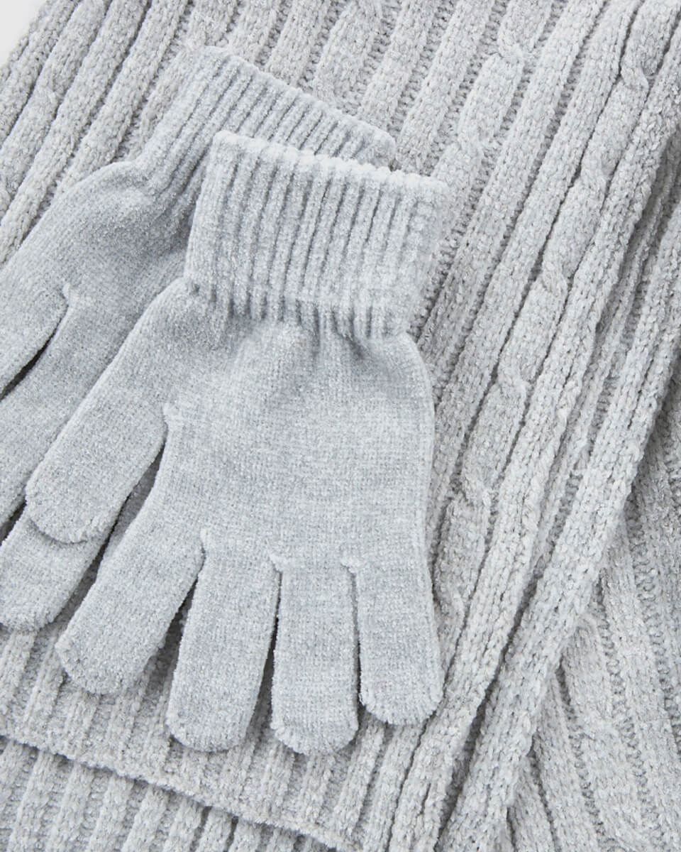 VERDE ΣΕΤ ΚΑΣΚΟΛ ΣΚΟΥΦΟΣ ΓΑΝΤΙΑ 06-0001287 ΓΚΡΙ VERDE ΣΕΤ ΚΑΣΚΟΛ ΣΚΟΥΦΟΣ ΓΑΝΤΙΑ 06-0001287 ΓΚΡΙ