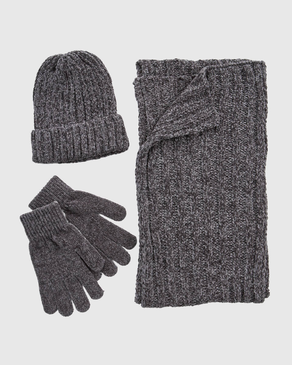 VERDE ΣΕΤ ΚΑΣΚΟΛ ΣΚΟΥΦΟΣ ΓΑΝΤΙΑ 06-0001290 ΓΚΡΙ VERDE ΣΕΤ ΚΑΣΚΟΛ ΣΚΟΥΦΟΣ ΓΑΝΤΙΑ 06-0001290 ΓΚΡΙ